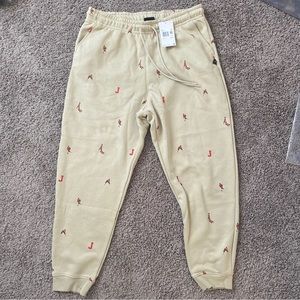 Jordan Essentials Holiday Fleece Pants Men’s 2XL All Over Print DV9390-206 NWT